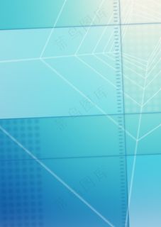 几何图形蓝色背景图片