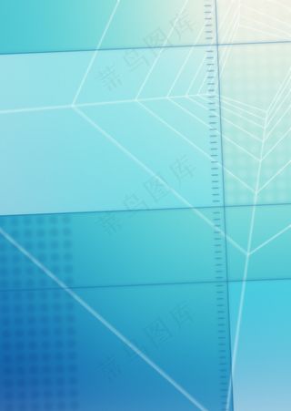 几何图形蓝色背景图片