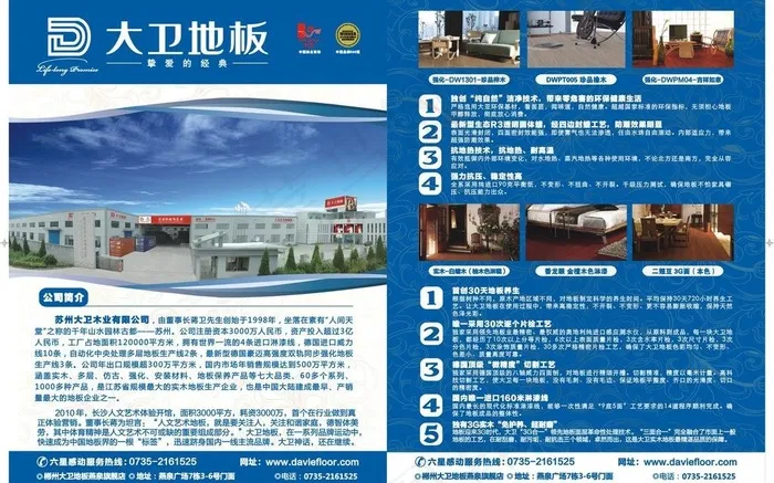 大卫地板简介图片