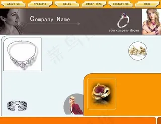 珠宝模板