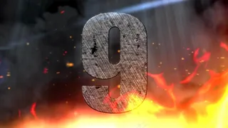 大气烈焰震撼倒计时动态视频