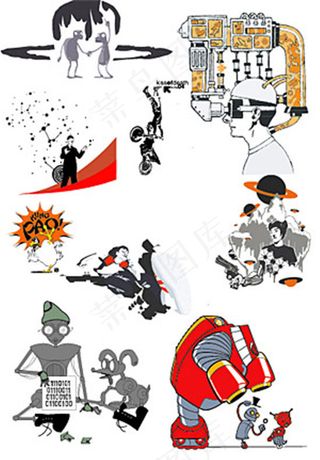 生活环境矢量素材