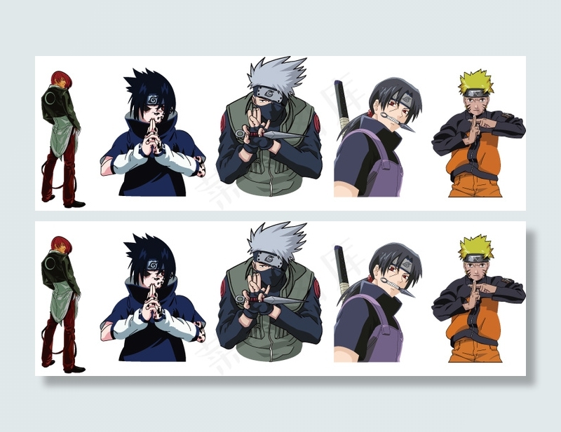 火影忍者拳皇人物设计