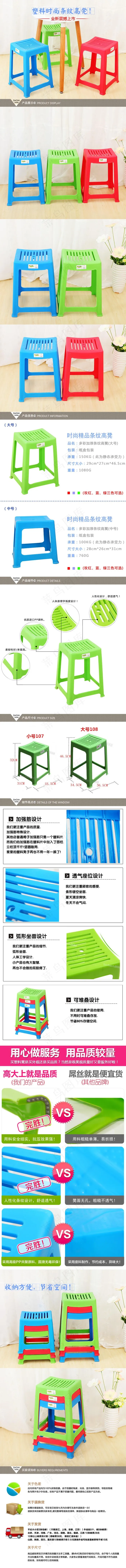 板凳详情页psd模版下载