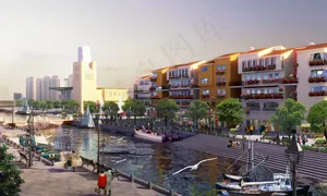 河边的建筑