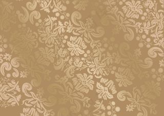 欧式金色花纹边框