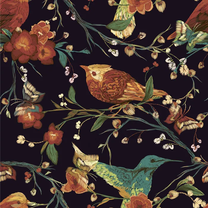 花鸟矢量图