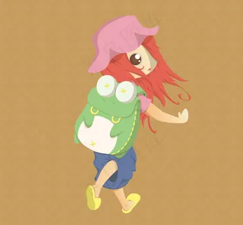 可爱的背包女孩矢量素材 可爱的背包女孩矢量素材