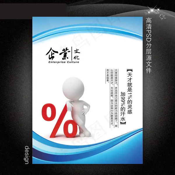 企业文化展板PSD模板下载psd模版下载
