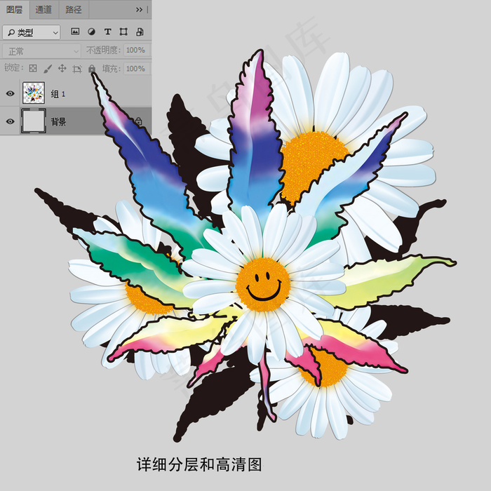 大牌服装图案