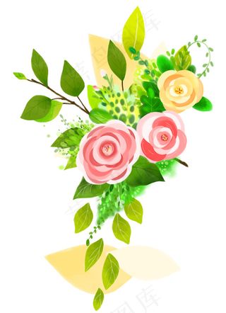 玫瑰花 粉玫瑰 红玫瑰