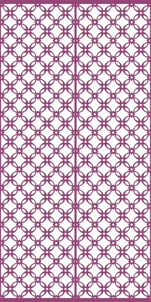 矢量镂空花纹边框底纹