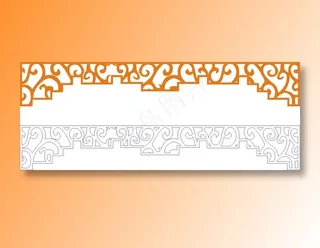 矢量镂空花纹边框底纹欧式