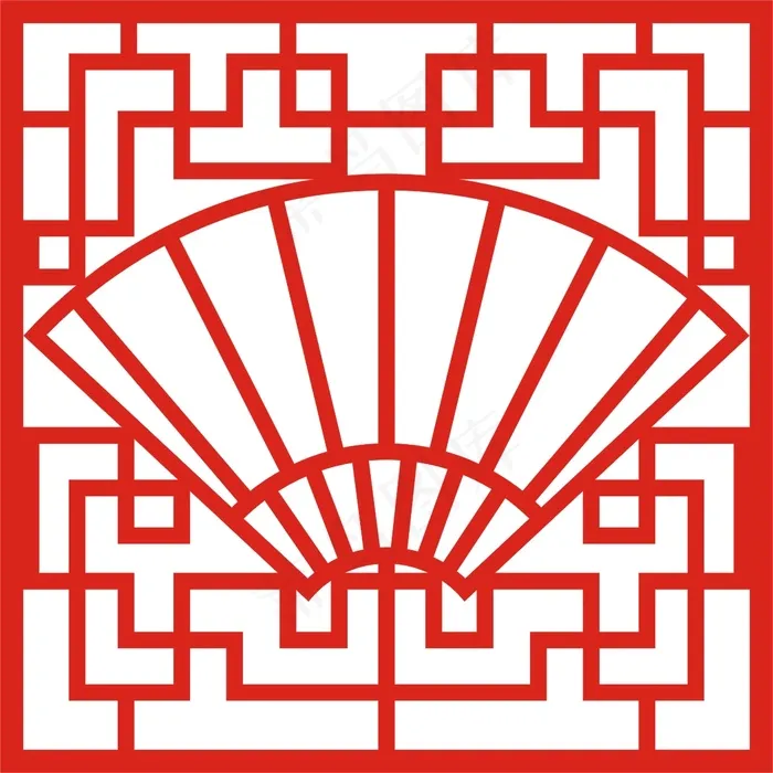 矢量镂空花纹边框底纹