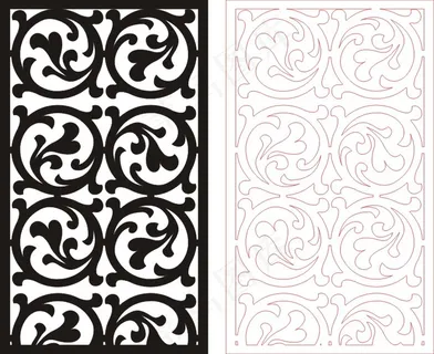 矢量镂空花纹边框底纹欧式