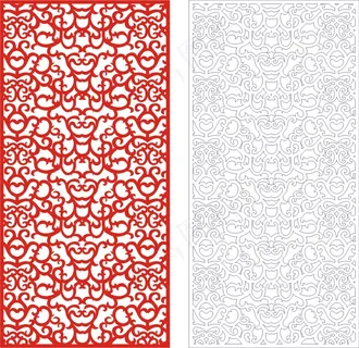 矢量镂空花纹边框底纹欧式