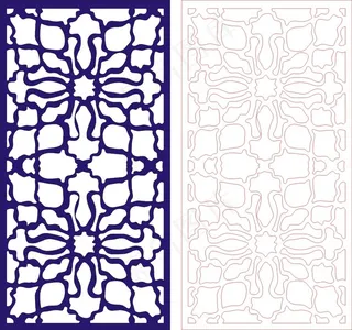 矢量镂空花纹边框底纹欧式