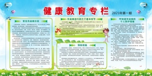 健康教育专栏2021第一期