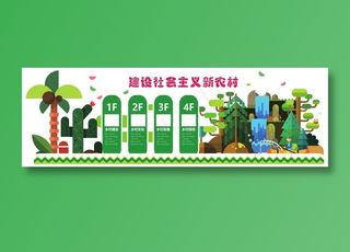 新农村 乡村振兴文化墙