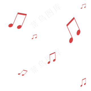 音乐音符免扣元素装饰