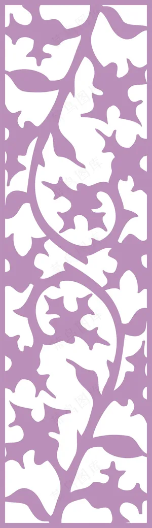 矢量镂空花纹边框底纹