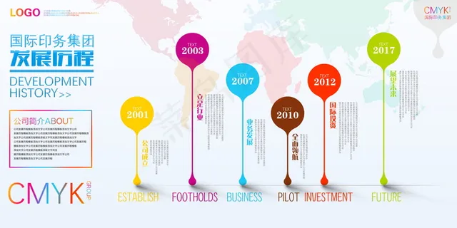 公司文化墙公司展板背景