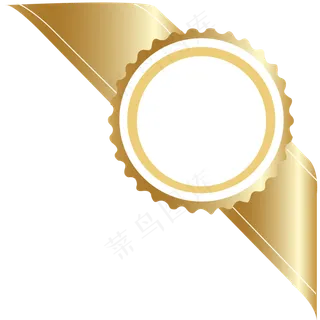 金色矢量装饰元素