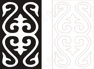 矢量镂空花纹边框底纹欧式