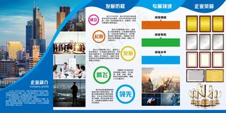 公司文化墙公司展板背景