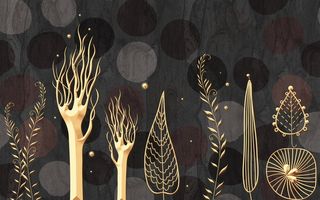 金色背景 中国风背景图片