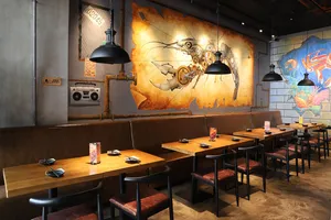 黑色高清餐饮实景图片
