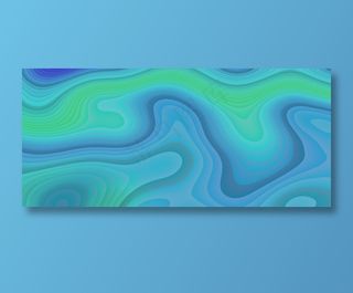 抽象流体渐变流动曲线动感背景