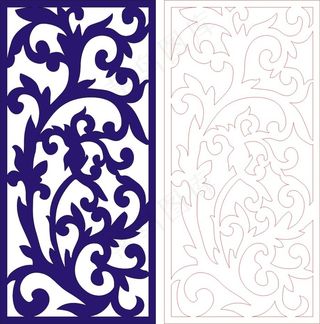 矢量镂空花纹边框底纹欧式