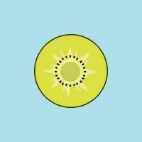 手绘奇异果psd模版下载