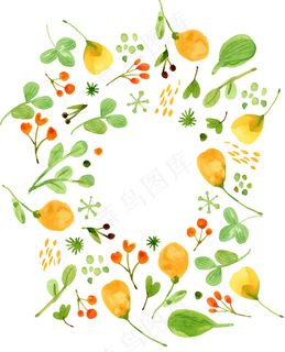 花草边框图片 花草边框图片