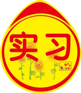 交通实习标志贴源文件