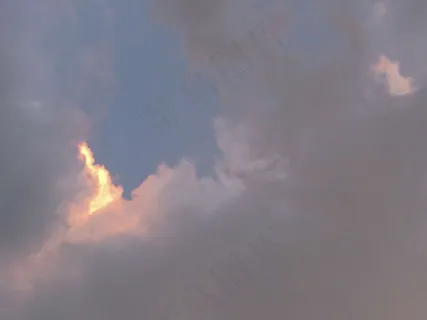 雨前晚霞 雨前晚霞