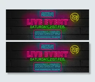 纯英文酷炫创意海报ＰＳＤ