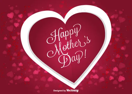 母亲节# X27插图；