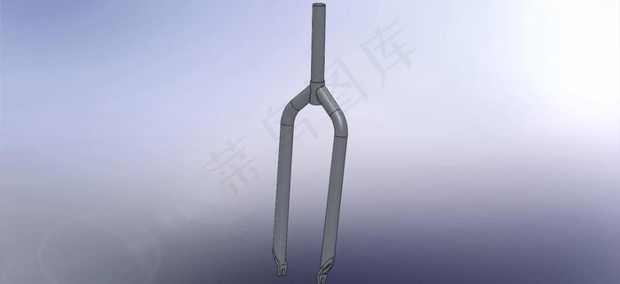 自行车前叉的超轻