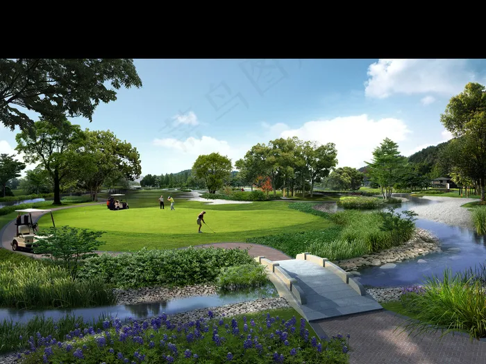 WLR景观之旅效果图(4050X4500(DPI:72))psd模版下载