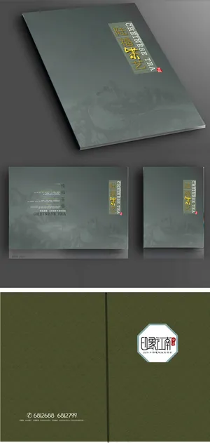 这个艺术品画册封面