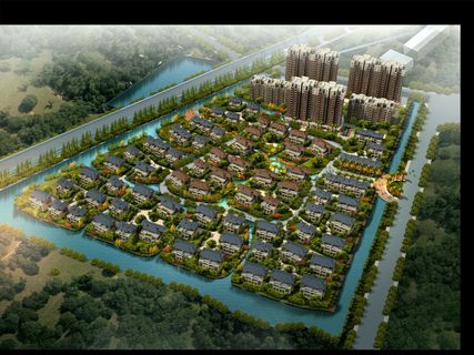 农村改造效果图