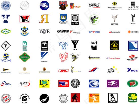 外国企业logo标志矢量图 AIai矢量模版下载