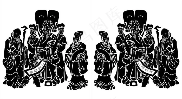 1三星报喜图片cdr矢量模版下载