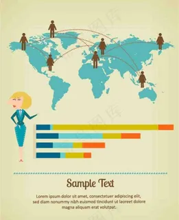 商业金融矢量图设计