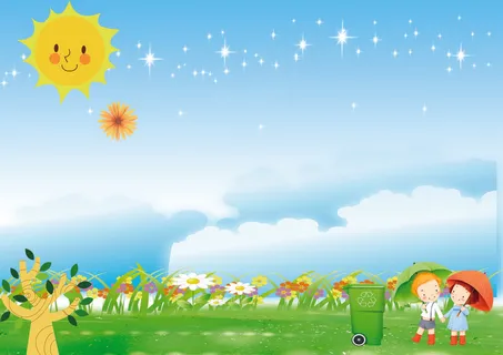 绿色垃圾分类手抄报保护环境小报