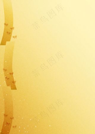 土黄色黄色渐变单页背景图