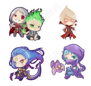 LOL英雄联盟Q板人物图片