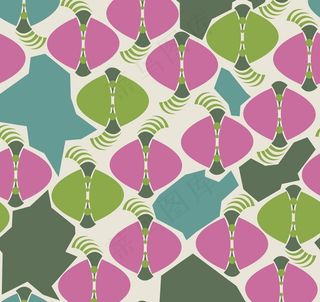 风筝形图案底纹背景图片